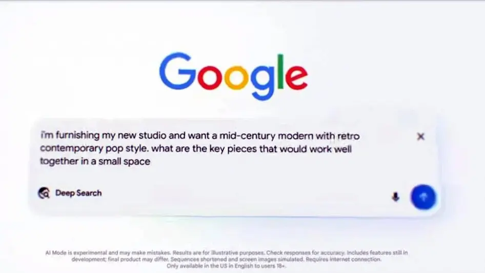 Google incluye en su buscador un “modo con inteligencia artificial”