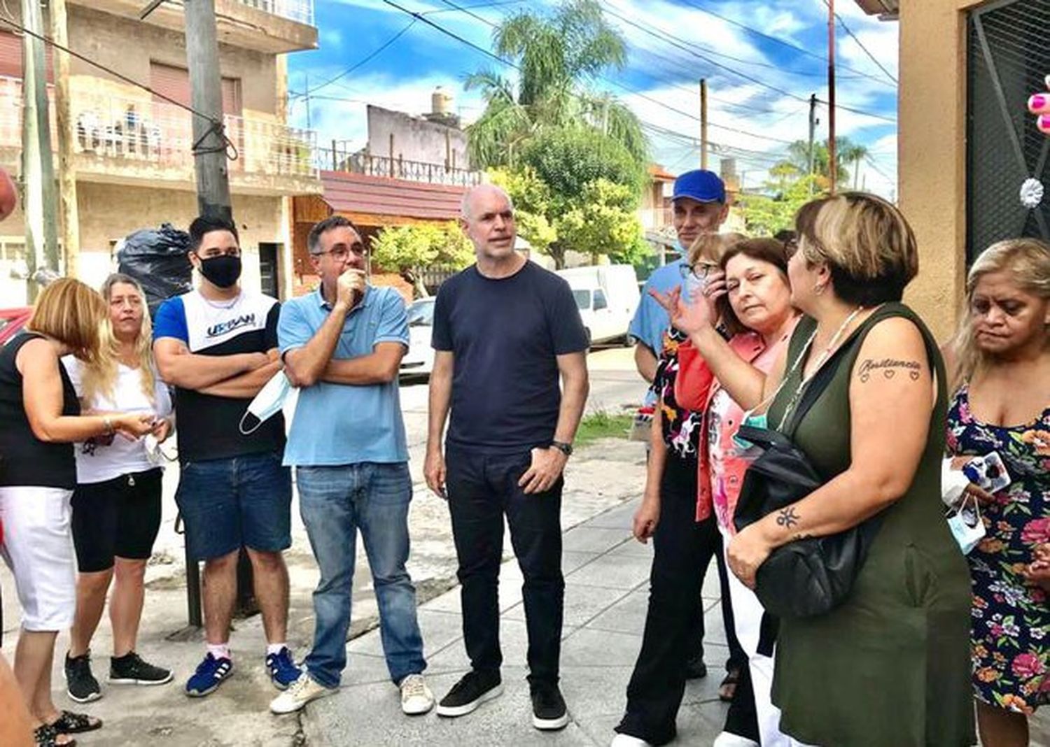 Rodríguez Larreta desembarcó en La Matanza