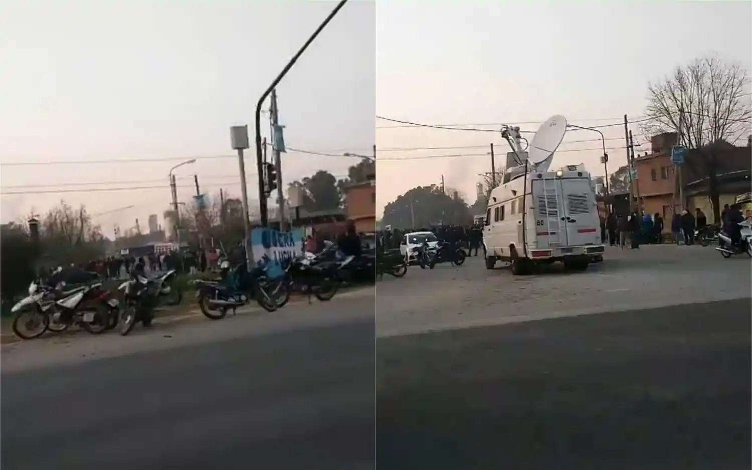 Ensenada: YPF amaneció blindada tras el enfrentamiento entre facciones de la UOCRA