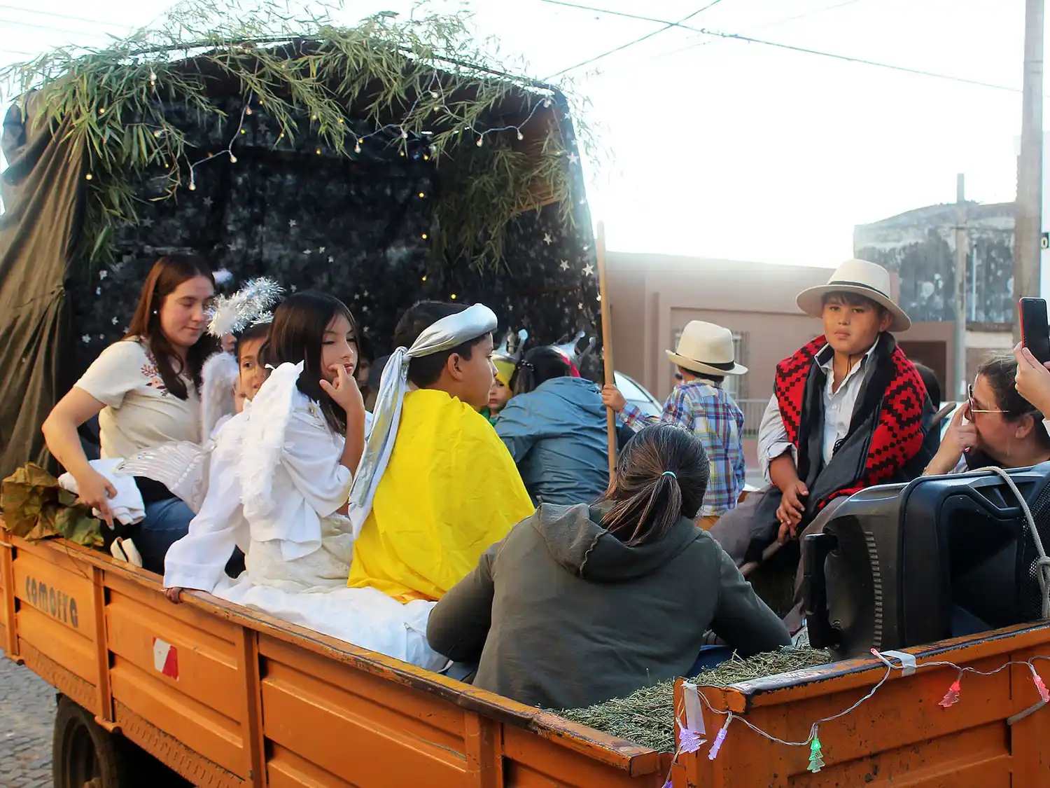 Se desarrolló el Pesebre Viviente de San Antonio