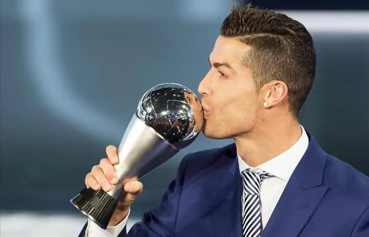 Cristiano Ronaldo ganó el premio “FIFA The Best”