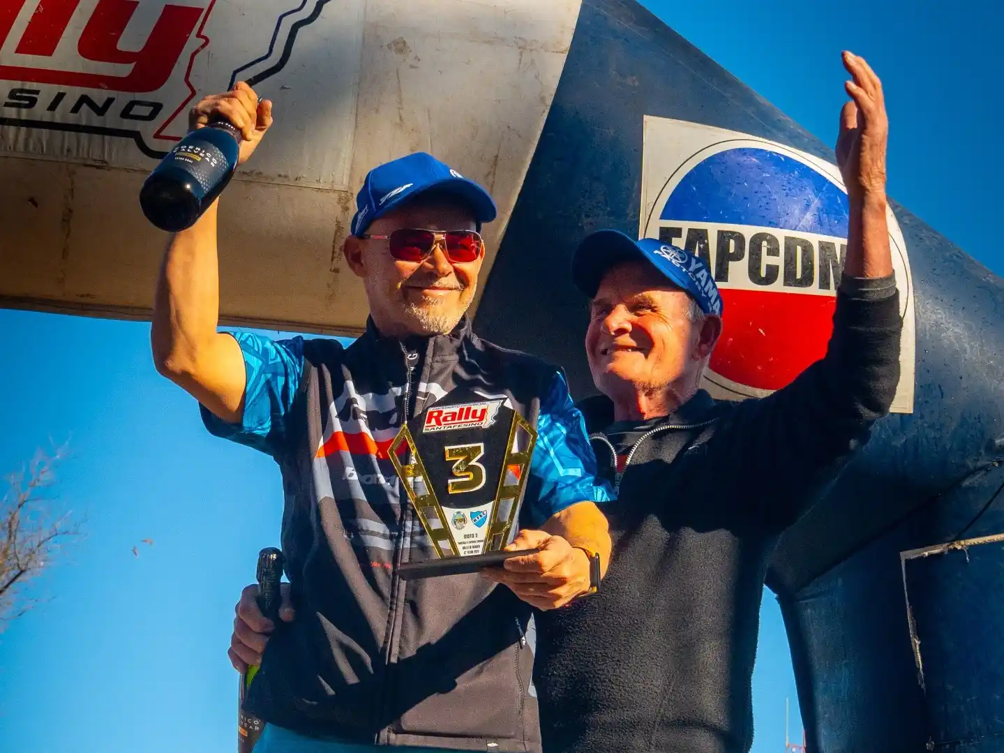 Diego Luque se colocó tercero en Hughes.