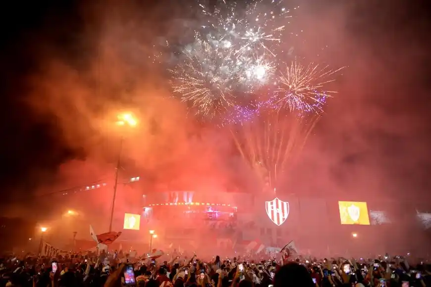 ¡Feliz cumpleaños Unión! Foto: Guillermo Vogt.