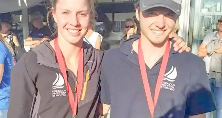 Bosco finalizó detrás de los campeones olímpicos en el Mundial de Nacra 17