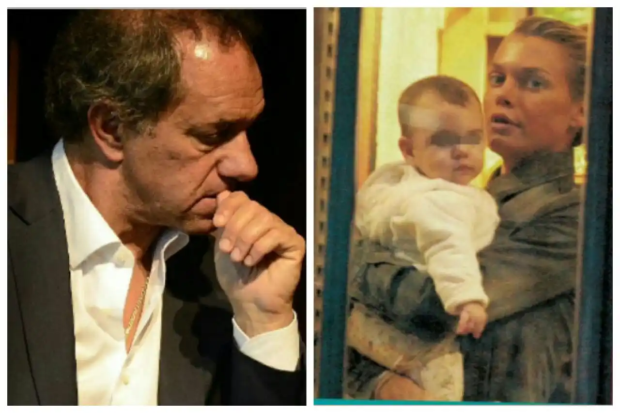 Mientras analizan la inhibición de Scioli, aparecieron las primeras fotos de su hija