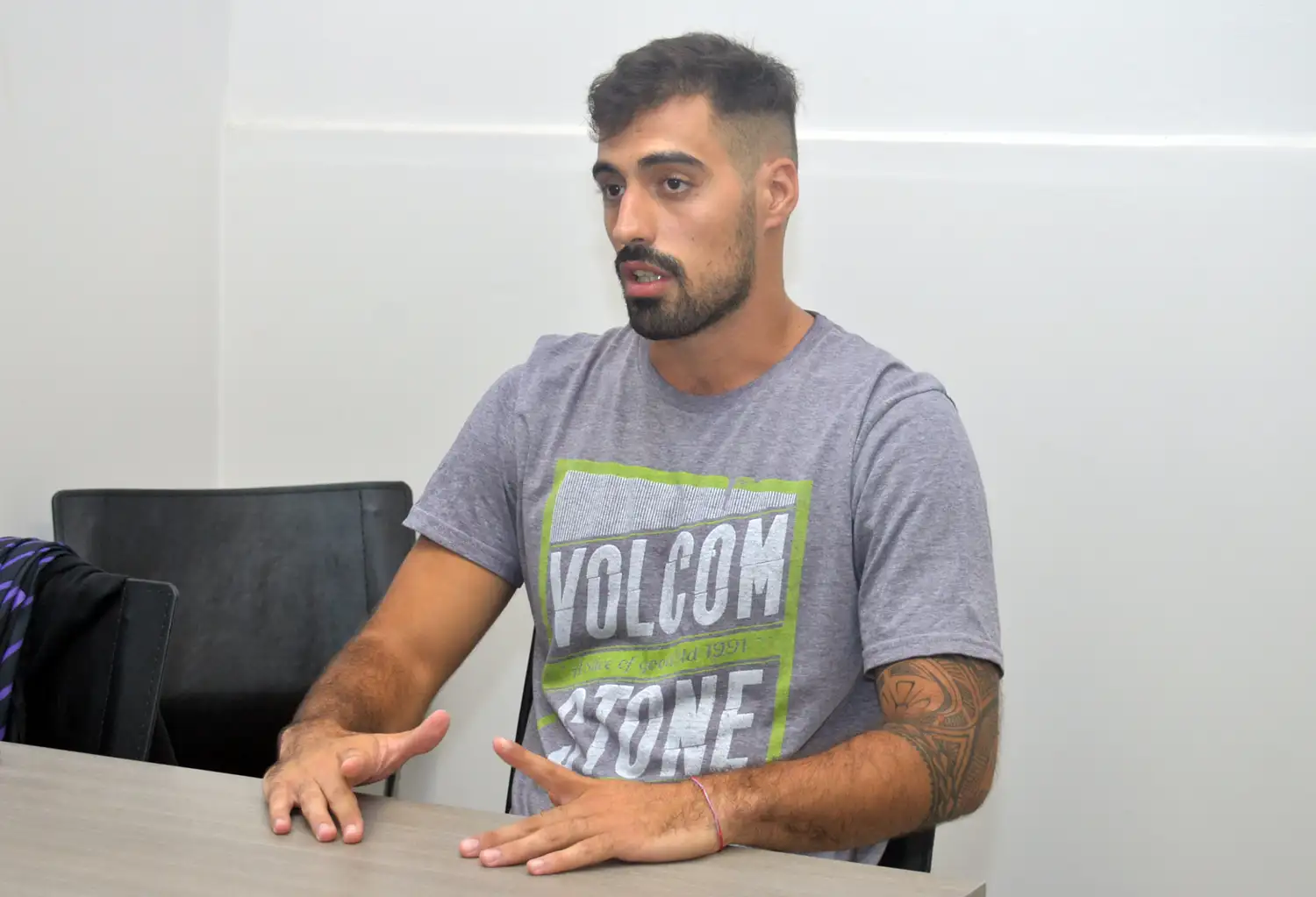 Haag tiene claro que “vine a ser protagonista”