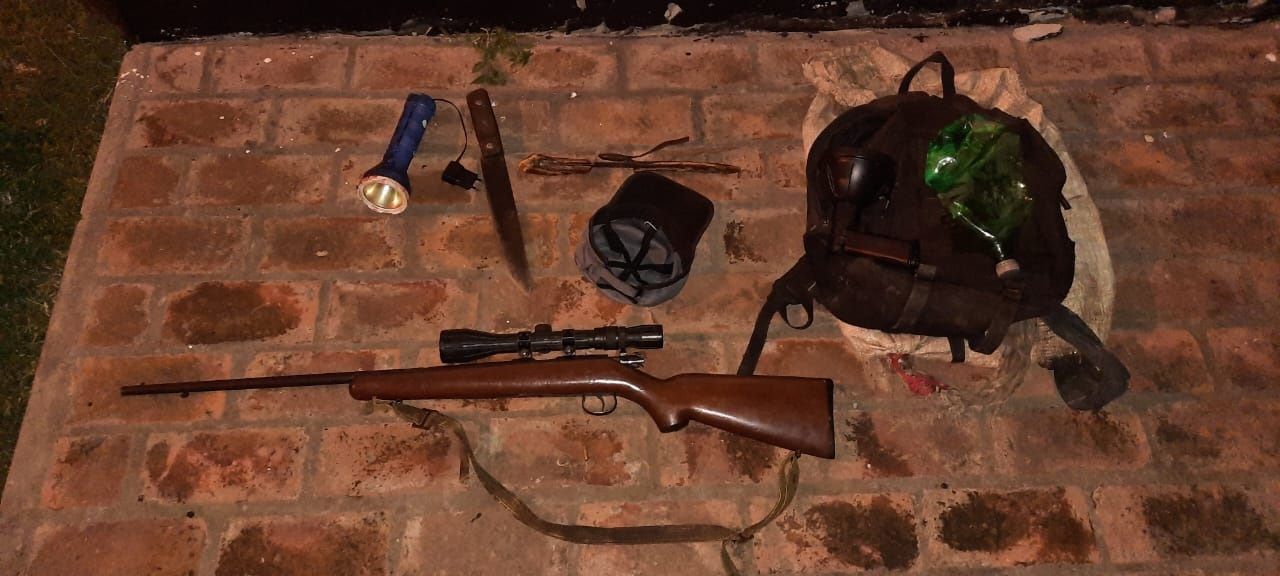 Detuvieron a dos cazadores furtivos uruguayos en la Reserva El Potrero
