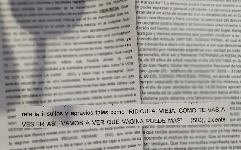 Denuncia cruzada: “Vamos a ver qué vagina puede más”