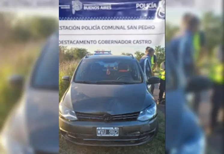 Chocó por detrás a otro auto en el camino a Vuelta de Obligado: estaba alcoholizado