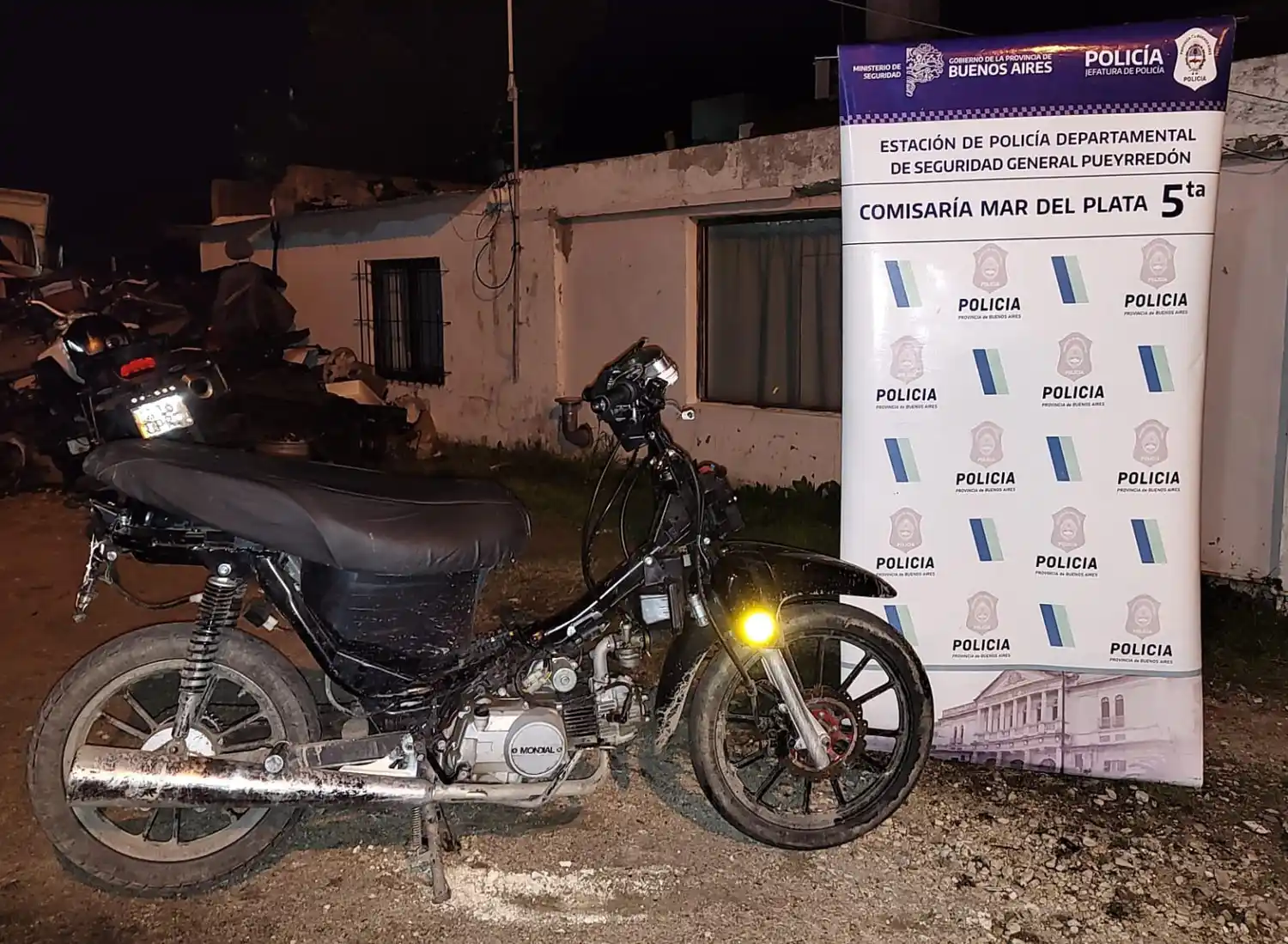 El rodado no poseía dominio colocado y tenía pedido de secuestro activo desde el 21 de junio.