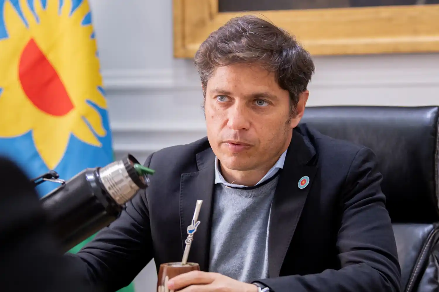 Kicillof habló del escándalo que envuelve a Alberto Fernández.