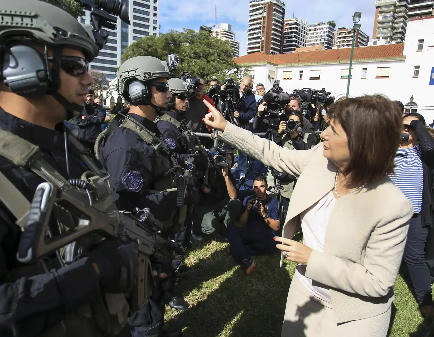 Bullrich ratificó sus dichos sobre la libertad de armarse