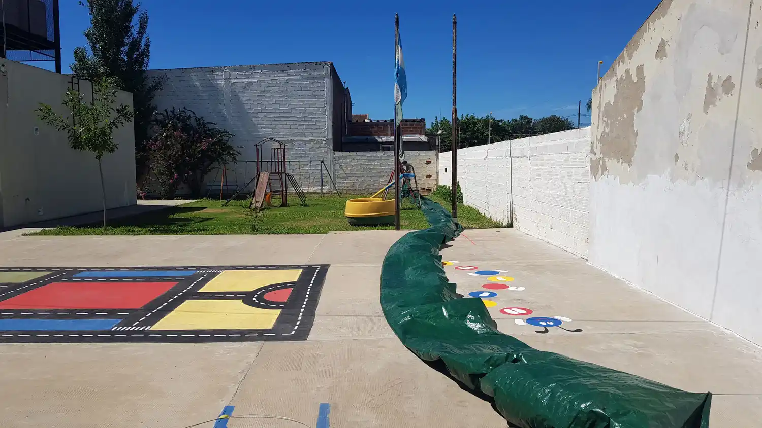 lona rafia tapíal cerco electrificado jardin 908