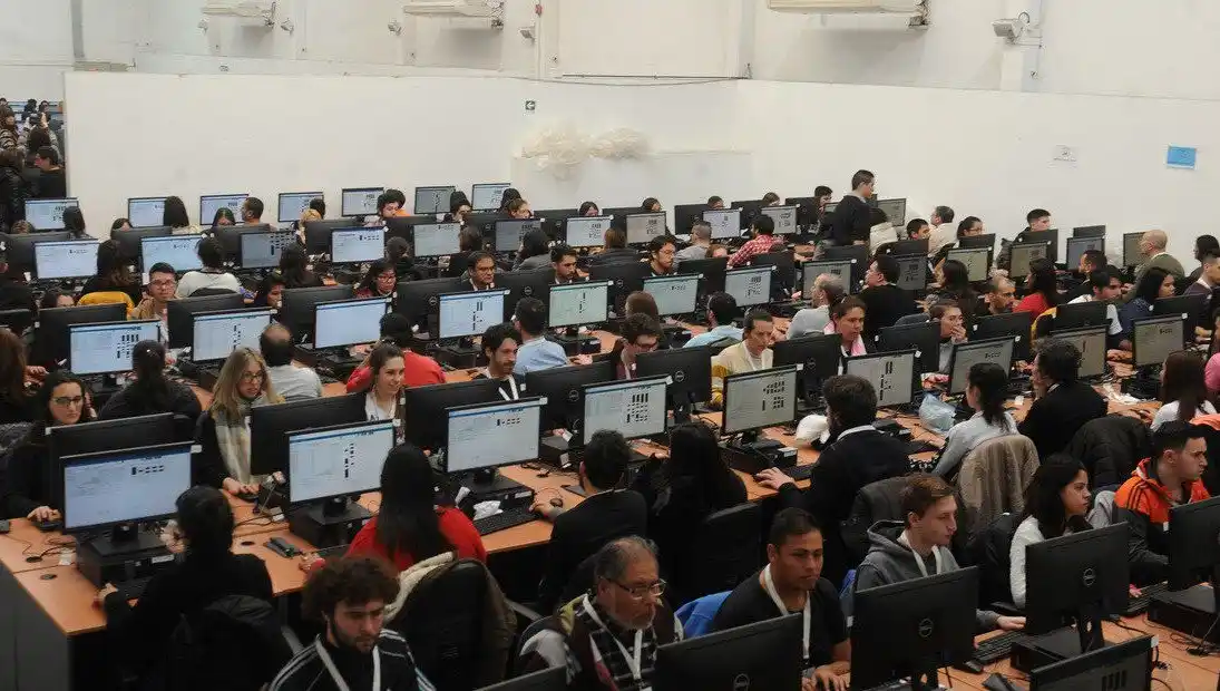 Realizan un simulacro del escrutinio provisorio