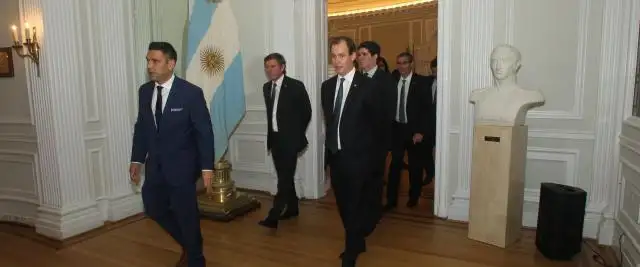 Bordet expuso las potencialidades de la provincia ante funcionarios y estudiantes norteamericanos