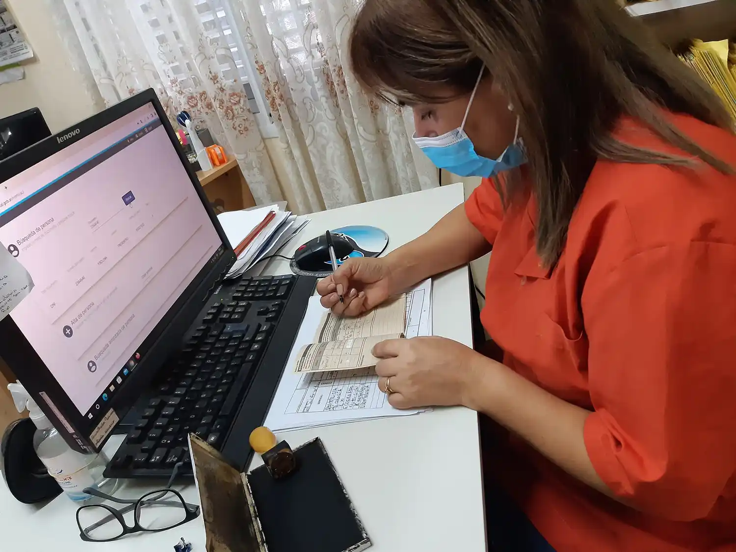 Vacunación en el hospital