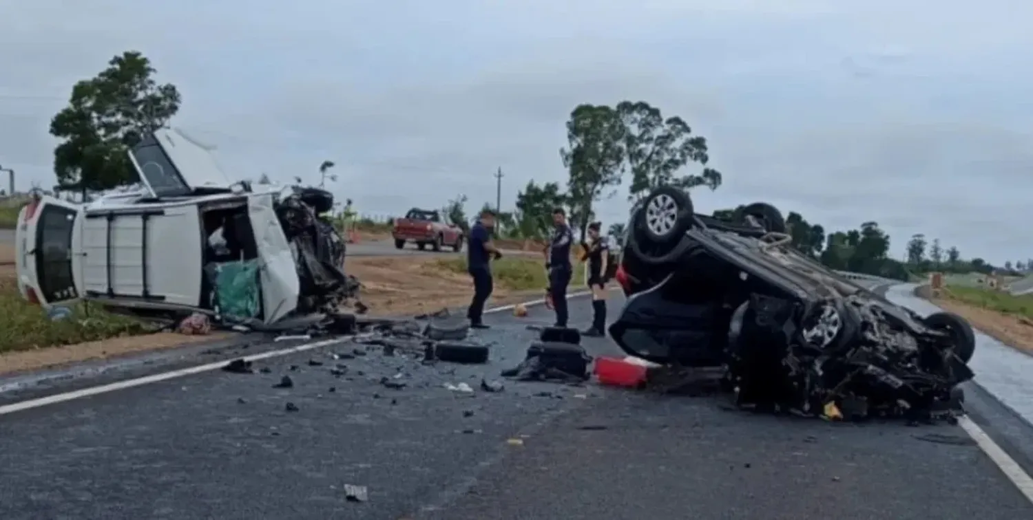 El siniestro ocurrió el martes en el kilómetro 182 de la ruta 9 en Uruguay.