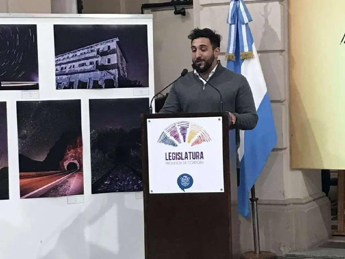 Un sanfrancisqueño expone en la Legislatura de Córdoba