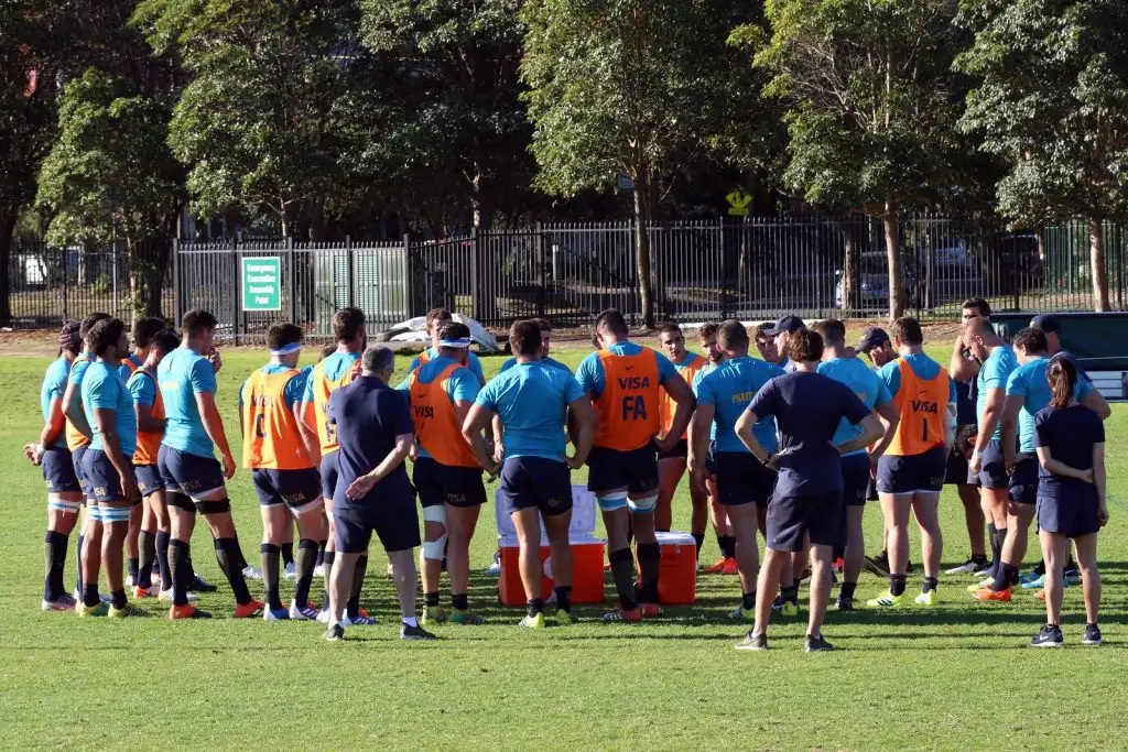 Los Pumas continúan su  preparación en Australia