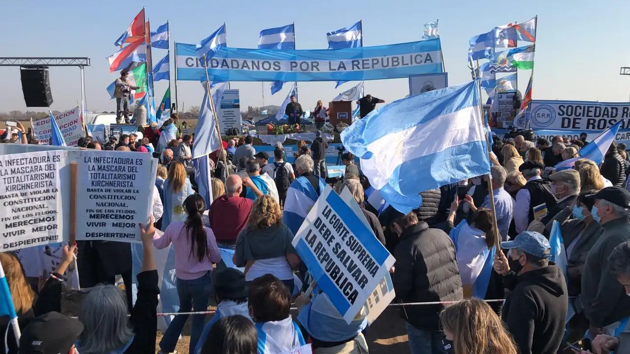San Nicolás fue el punto de mayor concentración.