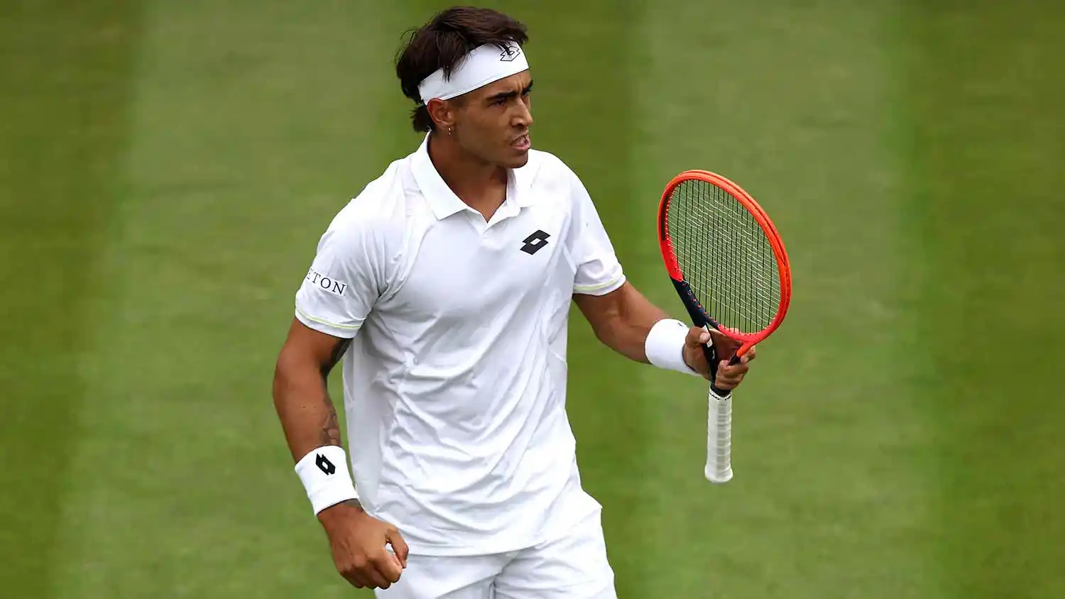 Wimbledon: Debut y batacazo del argentino Comesaña que venció a Rublev, N°6 del mundo