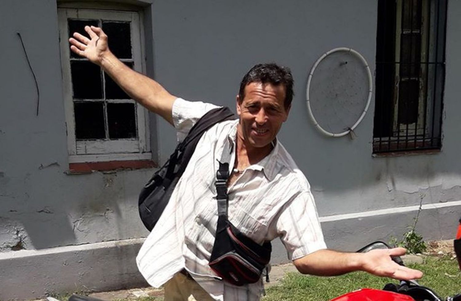 Héctor Naccaratti, el "Chino", el hombre del kayak en Formosa al 2100