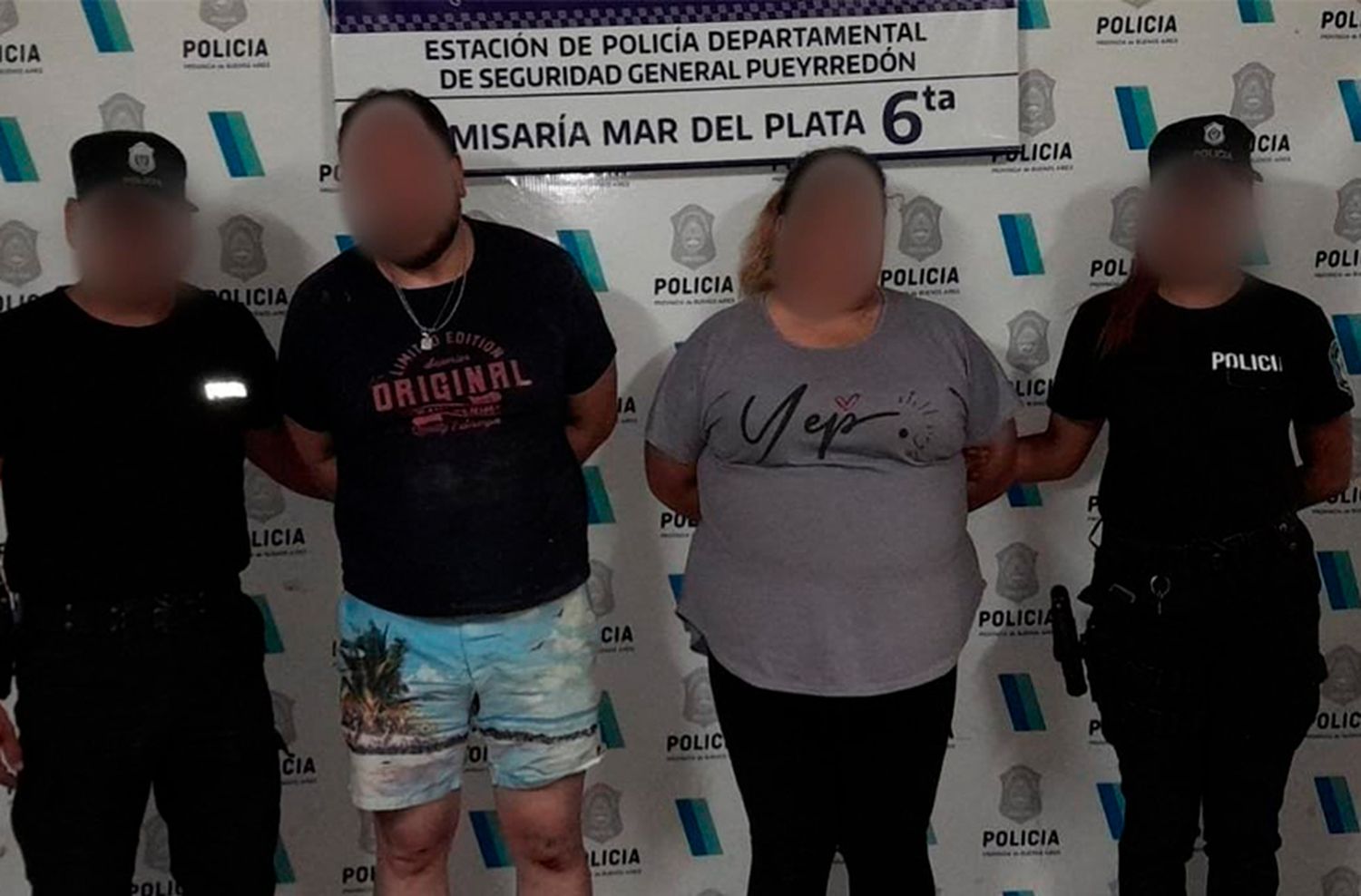 Peleó con una mujer policía y fue detenido con su ex pareja