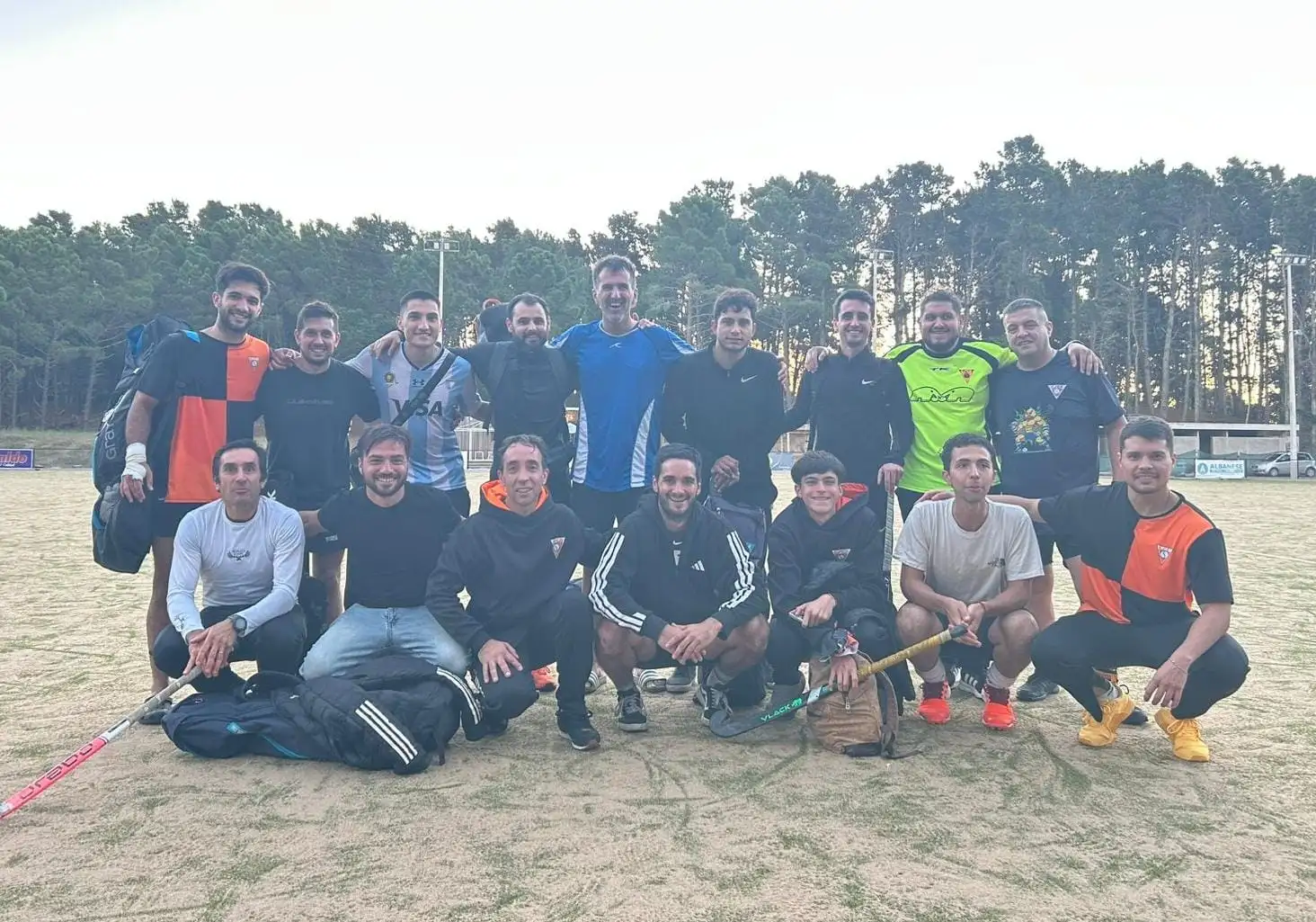 El equipo de Campo de Pato de Balcarce.