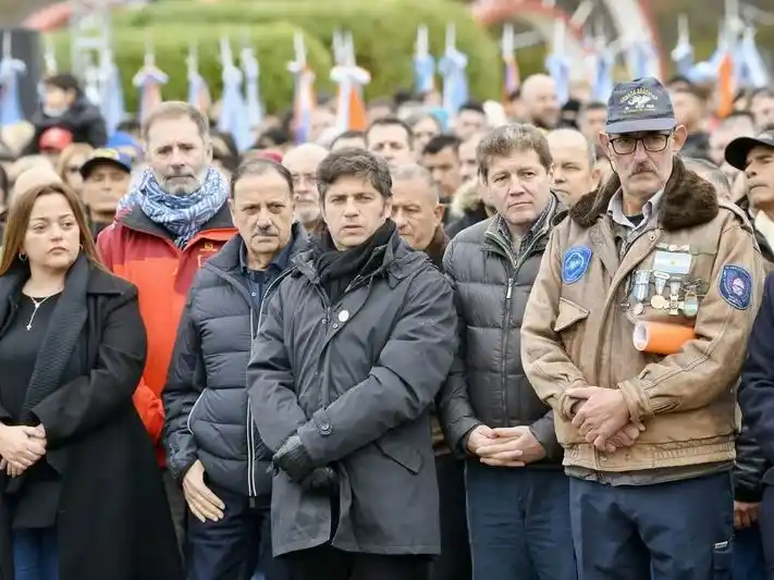 Kicillof lanzó un fuerte mensaje implícito desde Tierra del Fuego
