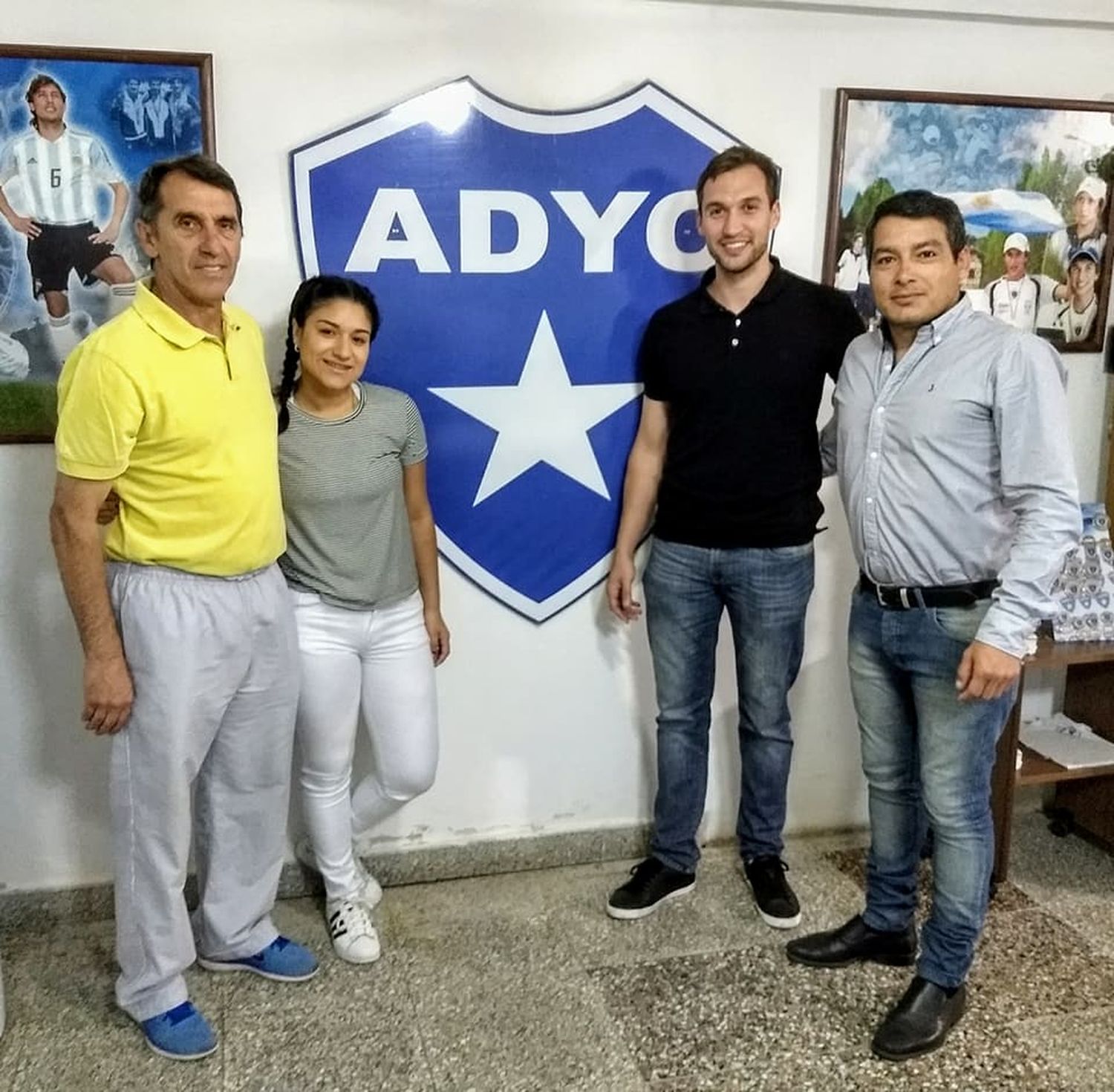 La Campeona Mundial fue recibida en Adyc