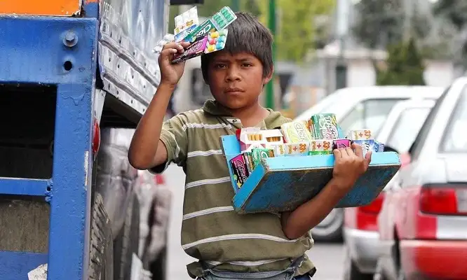 Niños que sufren por sur niños