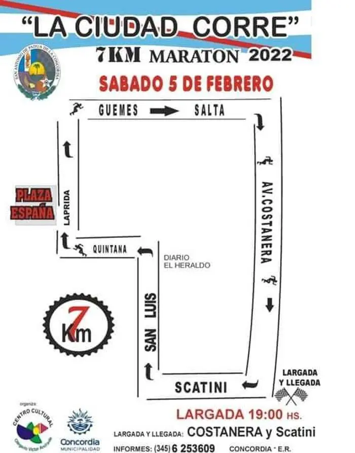 Maratón 7 km.