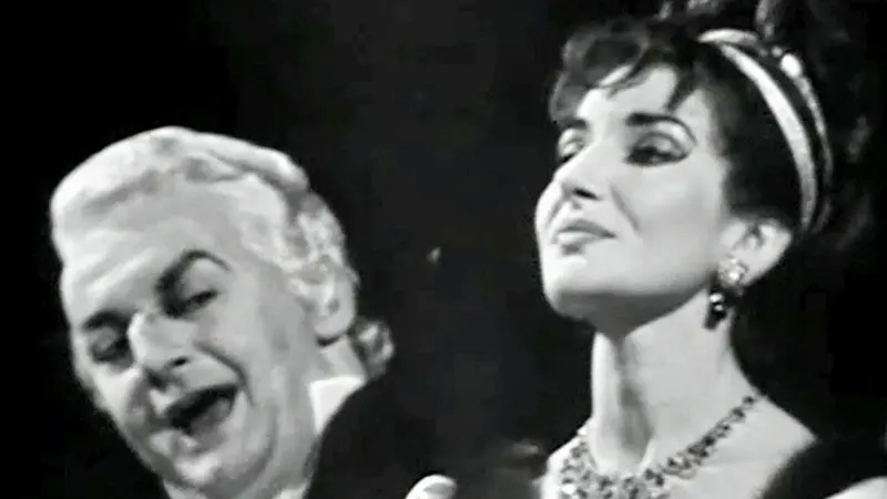 Concierto de María Callas en el Covent Garden de Londres