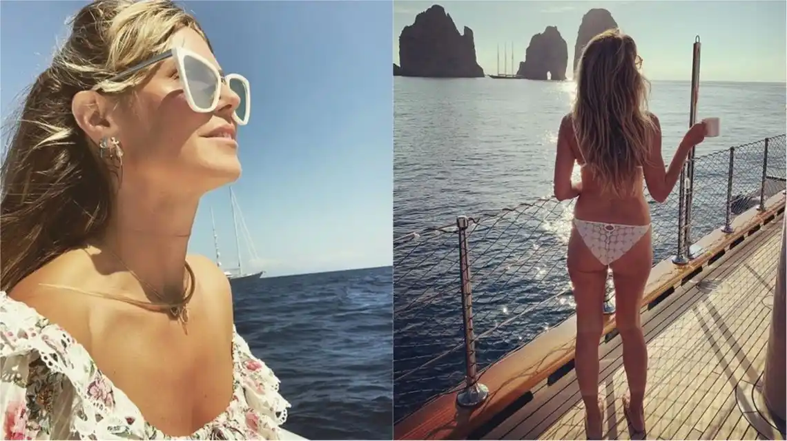 La paradisíaca luna de miel de Heidi Klum en la costa italiana
