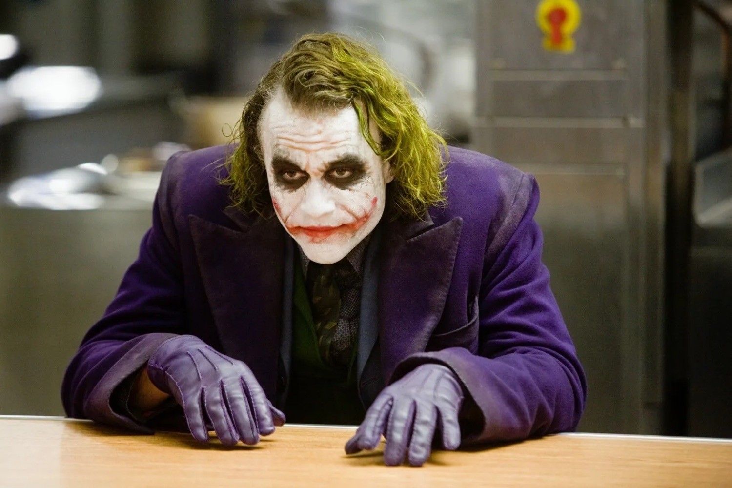 Heath Ledger interpretó al Joker en "El caballero de la noche" de Christopher Nolan.