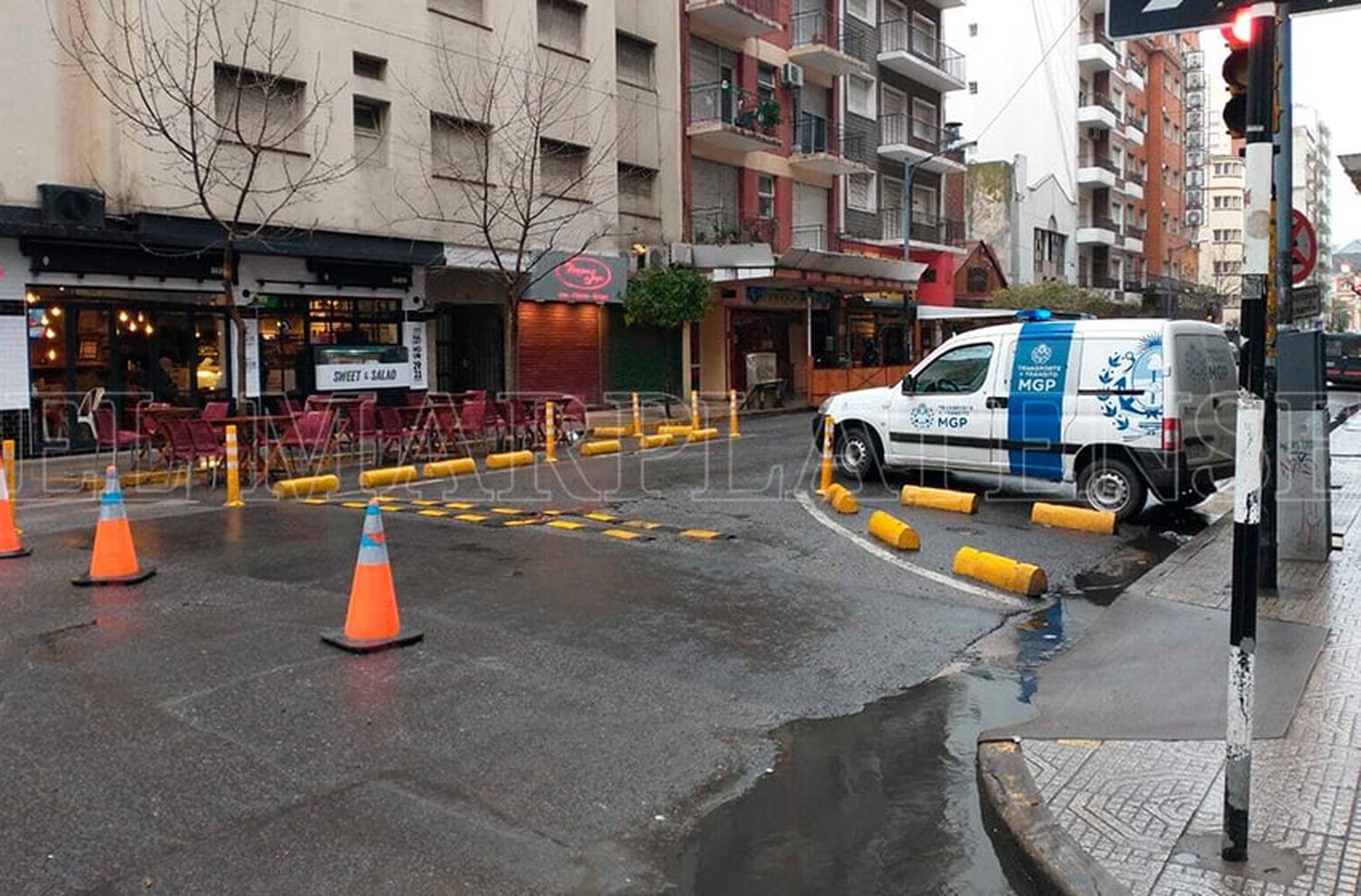 Cortes de tránsito en el centro de Mar del Plata por el acto del Frente de Todos