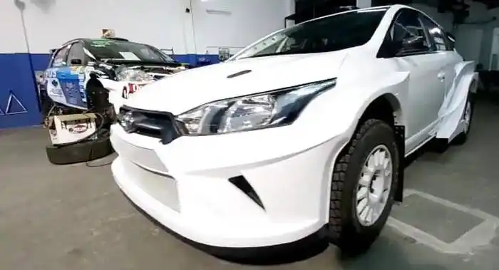 Nuevo Toyota Yaris de  Nadia Cutro para el Maxirally