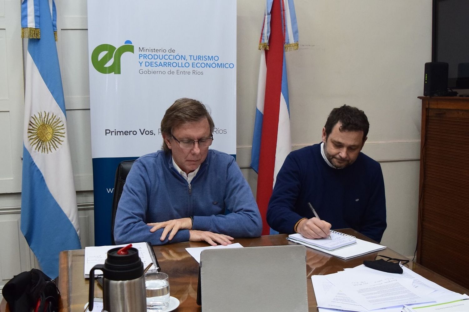 Bahillo e Irazusta se reunieron con el sector turístico y acordaron medidas