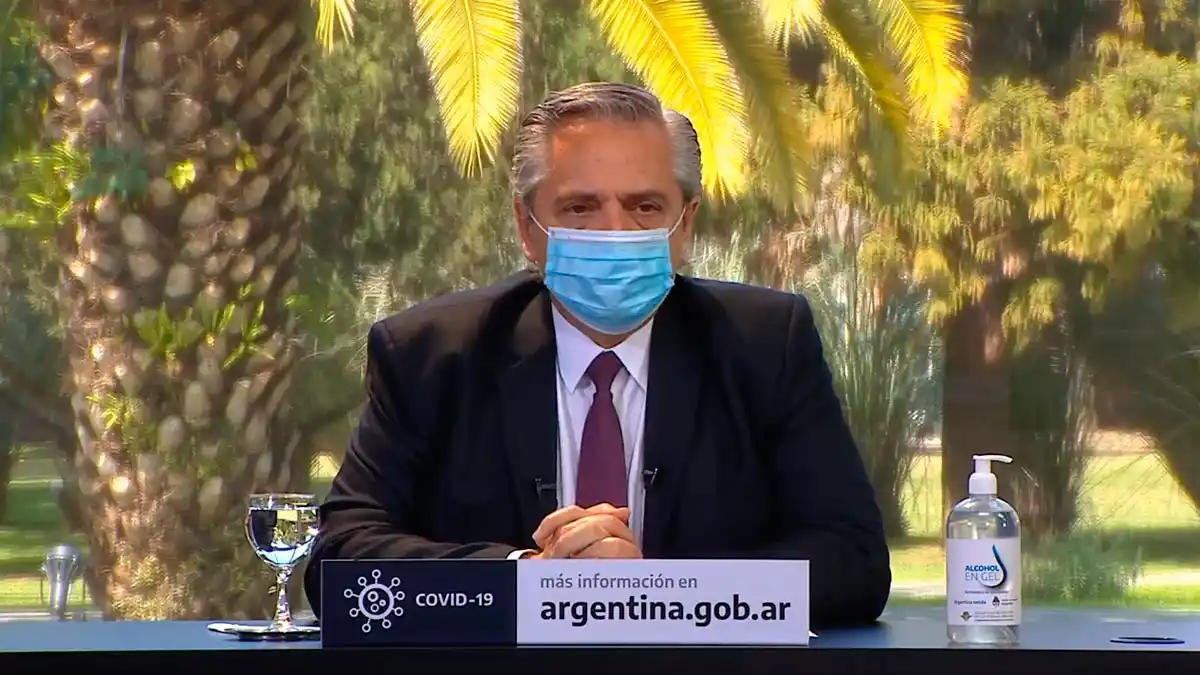 Alberto Fernández anunciará la nueva fase de la cuarentena