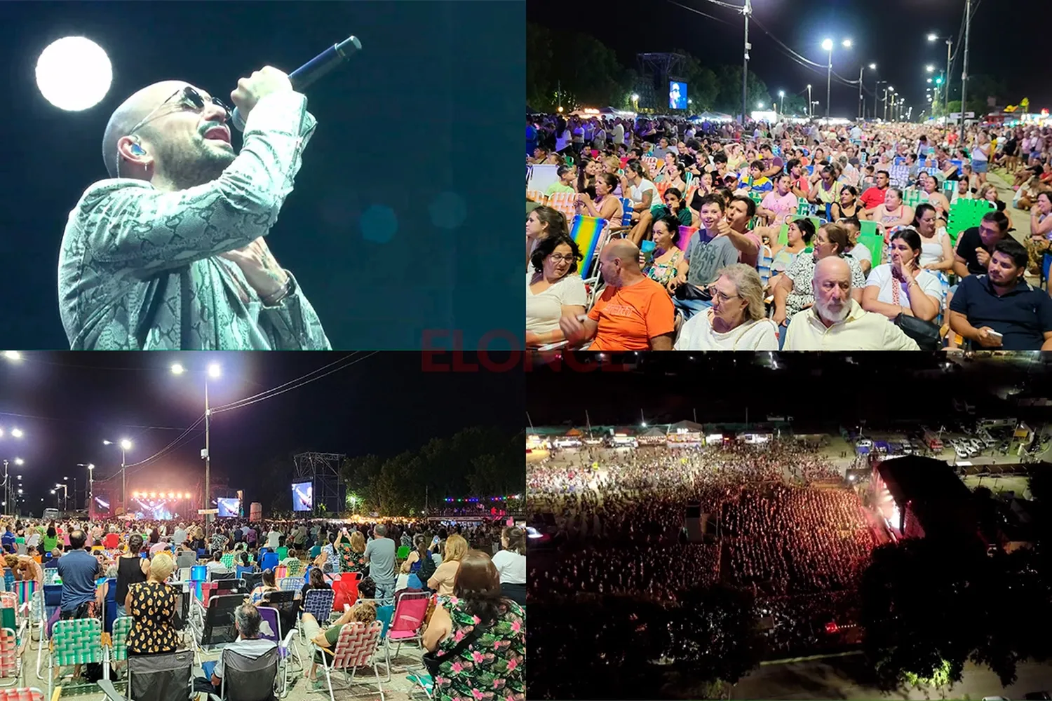 Abel Pintos deslumbró con su show en la segunda noche de la Fiesta Nacional de la Playa