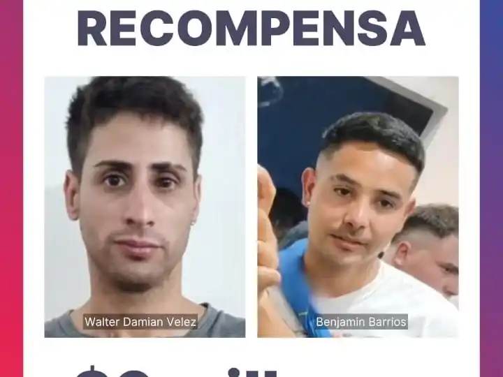 Las fotos fueron difundidas por el gobierno de Santa Fe para dar con los sindicados. Foto: Gentileza.