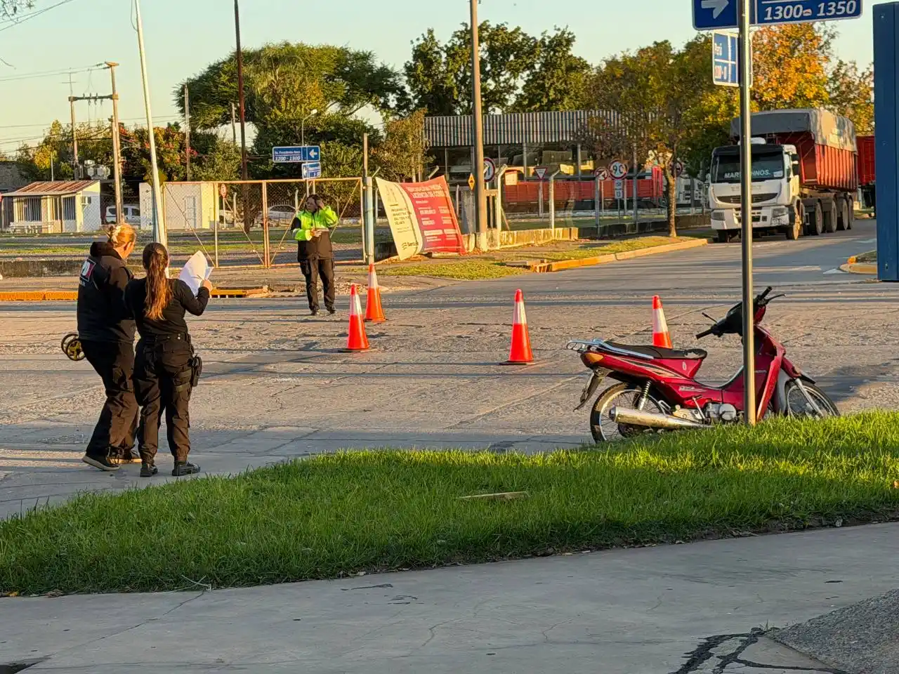 accidente bv roca y perú - 1