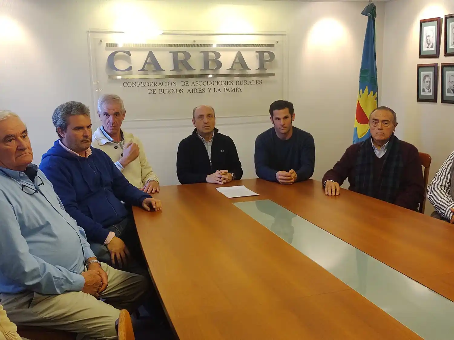 Asociaciones Rurales de Buenos Aires y La Pampa.