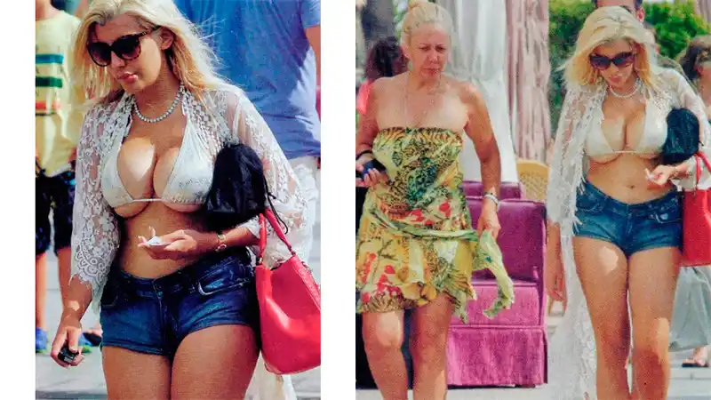 Charlotte Caniggia: ¿gordita o con ropa chica?