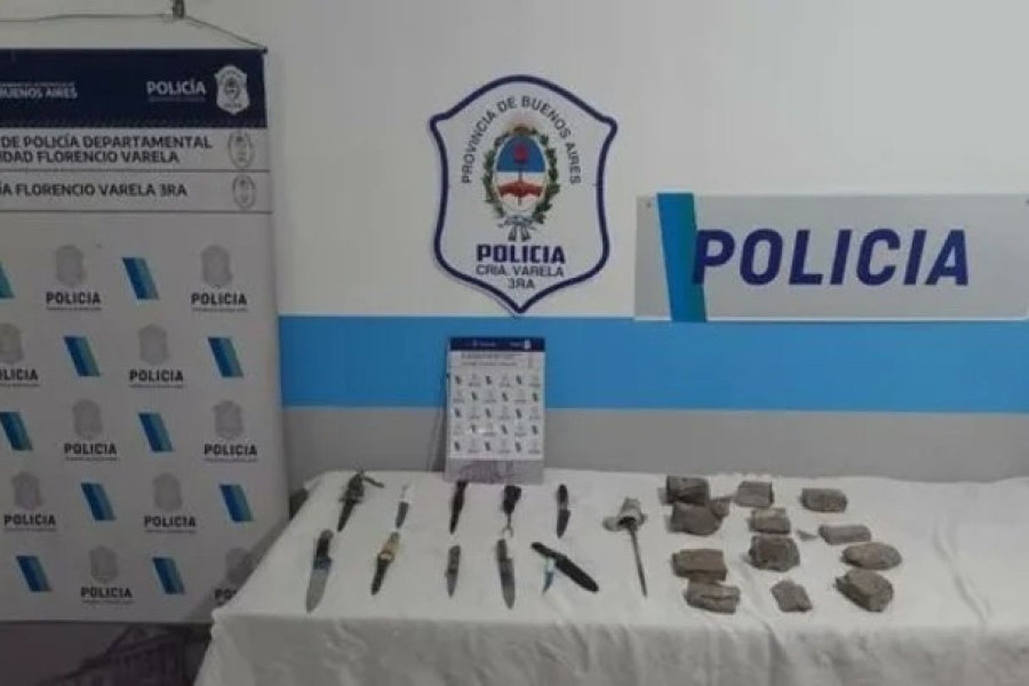 Armas secuestradas