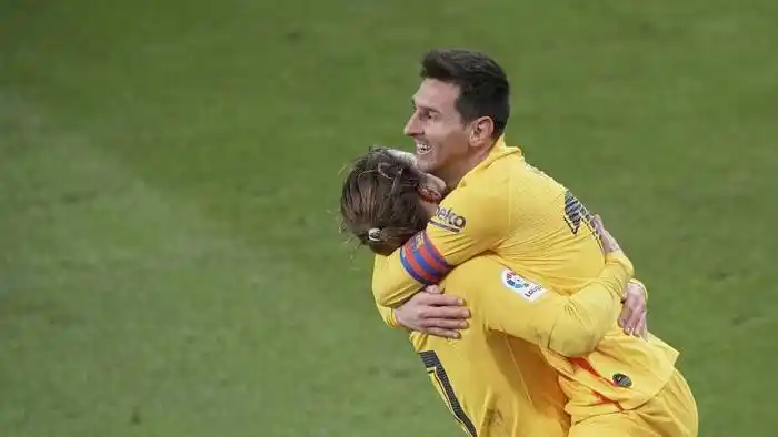 Con doblete de Messi, Barcelona le ganó a Athletic Bilbao