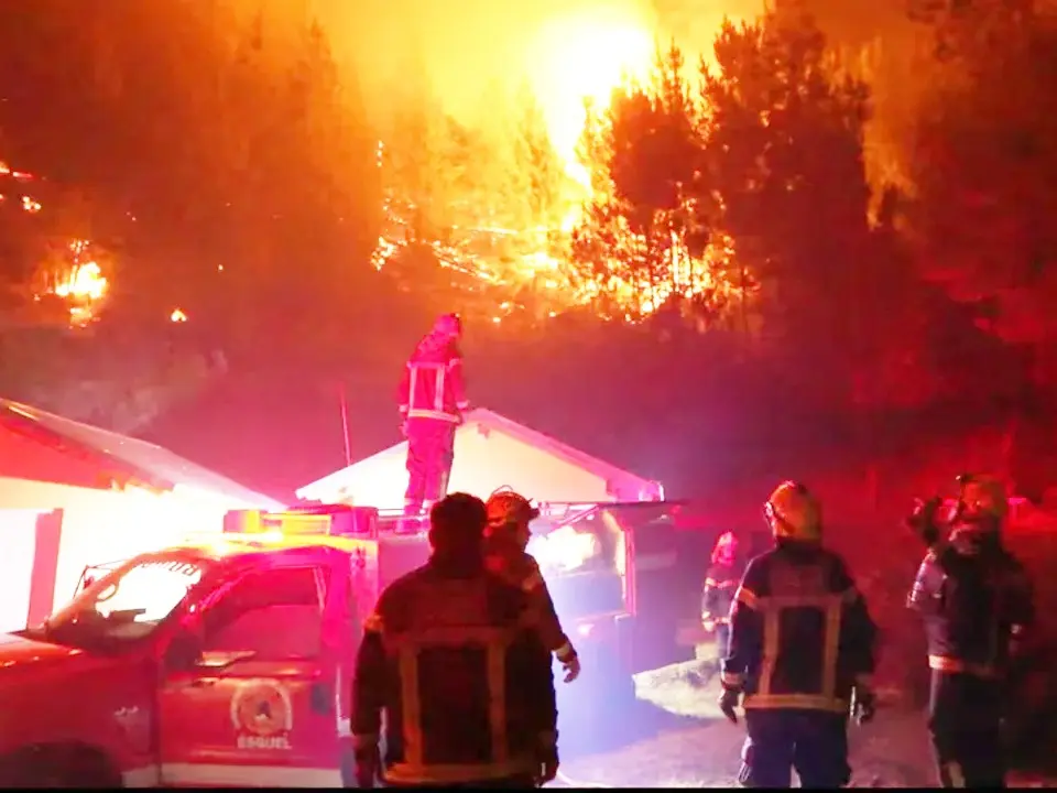 Incendio en Chubut: confirman que fue intencional y Torres dijo que irá por los responsables