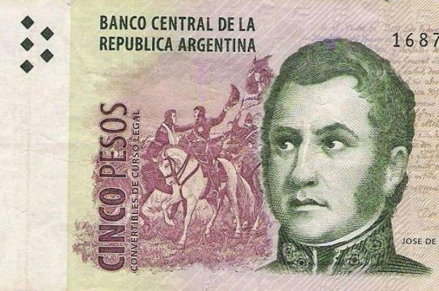 Saldrán de circulación los billetes de cinco pesos