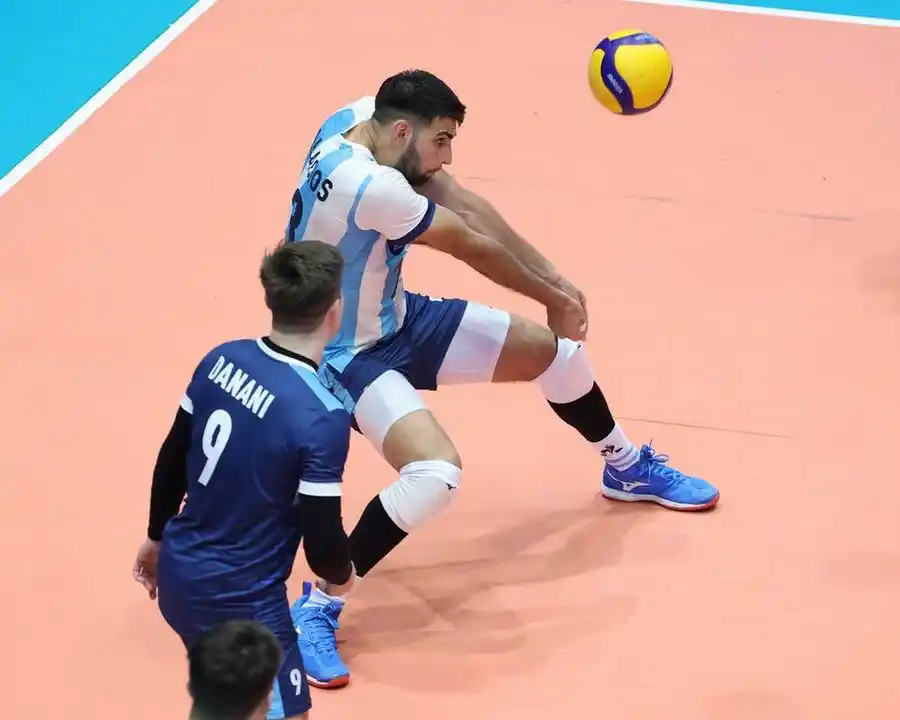 Ezequiel Palacios, figura de la
Argentina ante Países Bajos