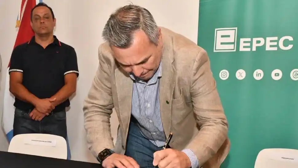 Se firmó el contrato para la ejecución de los trabajos.